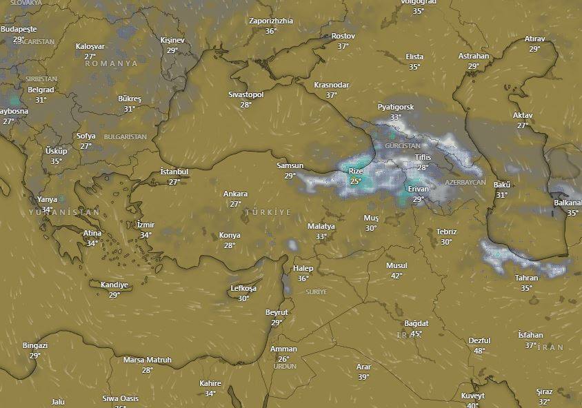 Samsun ve Ordu için uyarı! Aman bu saatlere dikkat 15